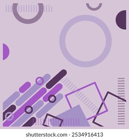 vector art. abstract background with geometric pattern using four color combination 