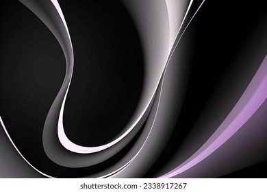 Vector art abstract of black and purple colors tone. Background wallpaper and line colors. Set of cards and posters.