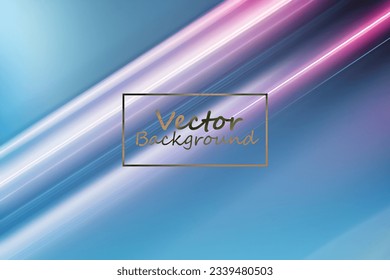 Arte vectorial abstracto de tonos azules y rojos. Papel de fondo y colores de línea. Juego de tarjetas y afiches.