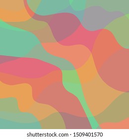 Vector art. Abstract colorful background. Template for the design of covers of social networks, posts, wallpapers, textiles.