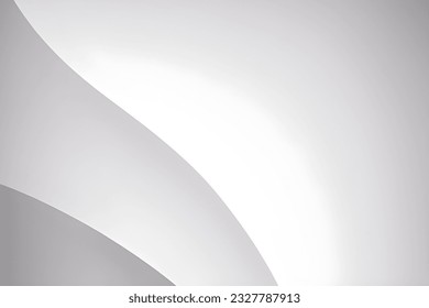 Patrón de arte abstracto de tonos blancos frescos. Papel de fondo y colores de línea. Juego de tarjetas y carteles