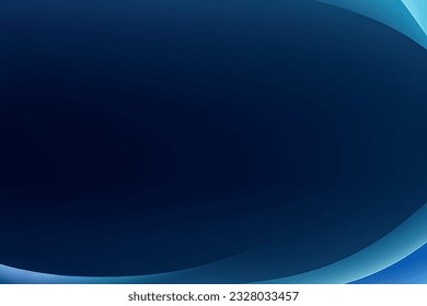 Patrón de arte abstracto de tonos azul oscuro. Papel de fondo y colores de línea. Juego de tarjetas y carteles