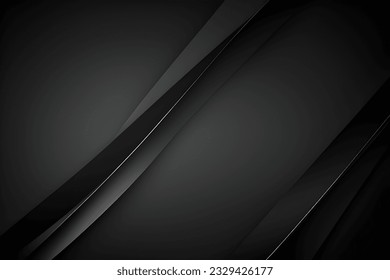 Vector art abstract of gloss black colors tone. Background wallpaper and line colors. Set of cards and posters. SSTKabstract
