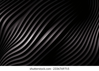Vector art abstract of gloss black colors tone. Background wallpaper and line colors.