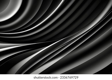 Vector art abstract of gloss black colors tone. Background wallpaper and line colors.