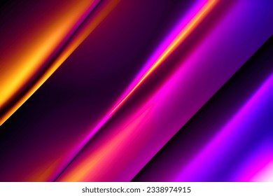 Vector art abstract of golden purple colors tone. Background wallpaper of line and curve.