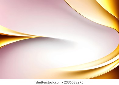 Vector art abstract of golden white colors tone. Background landscape and line colors. Set of cards and posters.