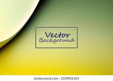 Vector art abstract of green and white colors tone. Background wallpaper of line and curve.
