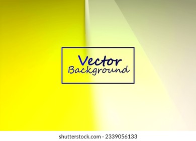 Vector art abstract of green and white colors tone. Background wallpaper of line and curve.