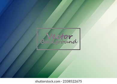 Vector art abstract of light green colors tone. Background wallpaper of line and curve. SSTKabstract.