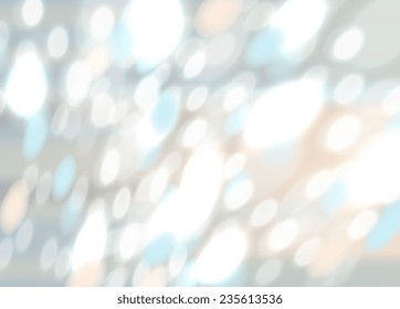 Vector art. Abstract light. Merry Christmas and Happy New Year. Illustration of soft colored unfocused background. Web and mobile interface template