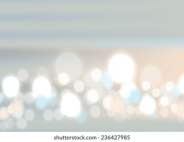 Vector art. Abstract light. Merry Christmas and Happy New Year. Illustration of soft colored unfocused background. Web and mobile interface template. Pastel colors blue aquamarine pink beige. Metallic