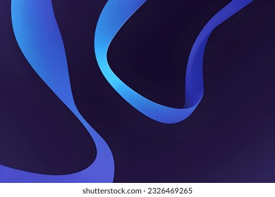 Vector art abstract of mixed Azul colors tone. Background landscape and line colors. Set of cards and posters. SSTKabstract