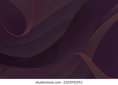 Patrón de arte abstracto de tonos anaranjados mixtos. El paisaje de fondo y los colores de línea. Juego de tarjetas y afiches.
