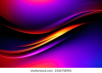 Patrón de arte abstracto de tonos anaranjados mixtos. El paisaje de fondo y los colores de línea.