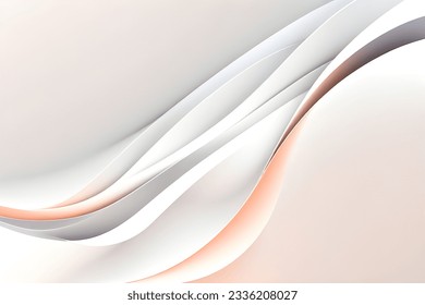 Patrón de arte abstracto de tonos blancos mixtos. Papel de fondo y colores de línea.