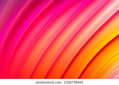 Vector art abstract of orange pink colors tone. Background wallpaper and line colors.