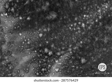 Vector art. Abstract painted background. Ink splatter texture, water paint. Web and mobile interface template, website design. Minimalistic backdrop. Black and white