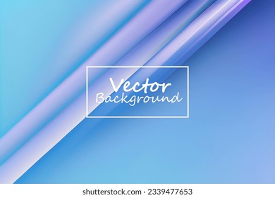 Obra vectorial abstracta de color púrpura y azul. Papel de fondo y colores de línea. Juego de tarjetas y afiches.