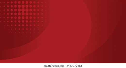Arte vectorial abstracto rojo y fondo de color negro.