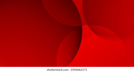 Vector art abstract red and black color background