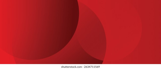 Vector art abstract red and black color background