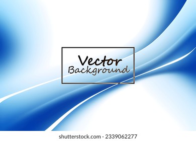 Vektorkunst Abstrakt von Silber und Blau Farbton. Hintergrund-Bildschirmhintergrund für Linie und Kurve.
