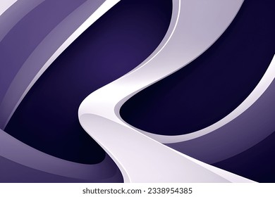 Vector art abstract of white and purple and orange colors tone. Background wallpaper of line and curve.