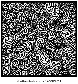 Vector art of amazing floral background