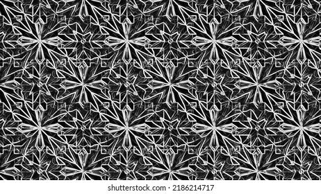 Fondo de arte vectorial. Se ofrece un diseño de temas abstractos en blanco y negro. se utiliza para la tela, el papel pintado y la decoración.