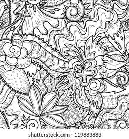 vector art black and white abstract background