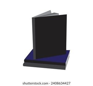  vector  art of books drawing. world book day concept