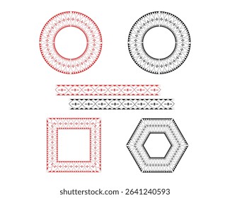 vector art and border design