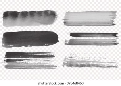  Vector Art  Brush Stroke Collection 