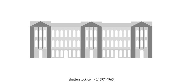 Vector Art Of Buckingham Palace 