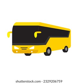 Vector art of bus, icon and graphic design