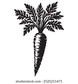 Vektorgrafik der Karottengrafik