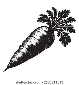 Vektorgrafik der Karottengrafik