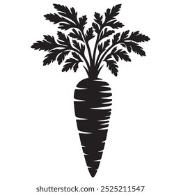 Vector art of carrot illustration