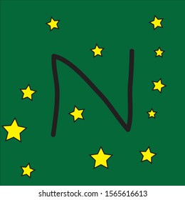 vector art 
character N background