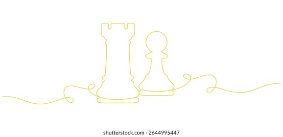vector art of chess pawns