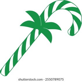 Rama de árbol de Navidad de Arte vectorial 