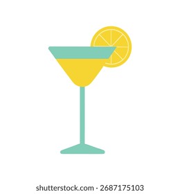 Vektorgrafik eines Cocktails