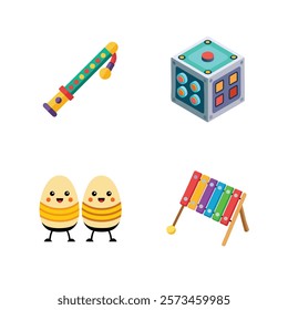 A Vector Art Collection of Music Tools