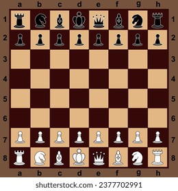 Vector art with colorful chessboard, art, drawing.