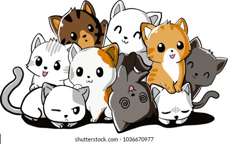 300,150 Funny cat vector Images, Stock Photos & Vectors | Shutterstock