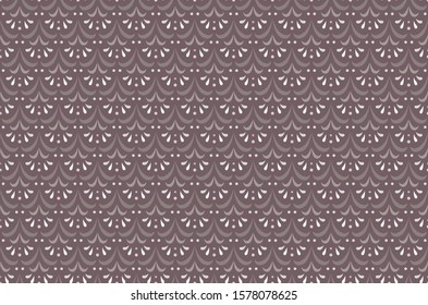Vector Art Deco Pattern. Seamless Abstract Background. Geometric Vintage Style Texture.