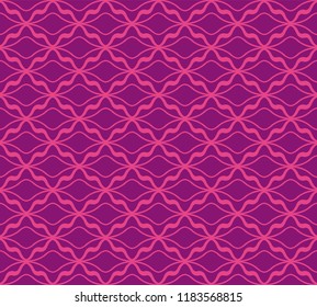 Vector Art Deco Style Seamless Pattern. Abstract Ornament Background.