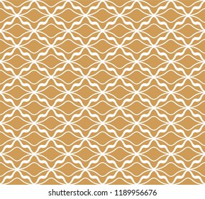 Vector Art Deco Style Seamless Pattern. Abstract Ornament Background.
