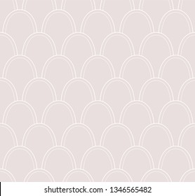 Vector Art Deco Style Seamless Pattern. Abstract Ornament Background.